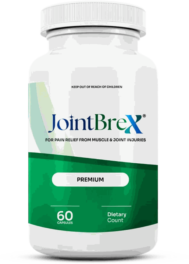 A bottle of JointBrex, 60 capsules